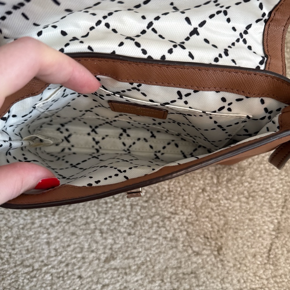 Kate Spade Women’s Leather Brown Crossbody Bag - Picture 5 of 7